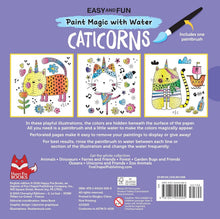 Load image into Gallery viewer, Easy and Fun Paint Magic with Water: Caticorns - Kid's Book