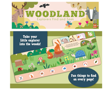 Load image into Gallery viewer, Woodland Explorers Find and Seek-Board Book for Curious Kids