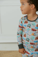 Load image into Gallery viewer, Ellie Sue Cars Bamboo Pajama Set