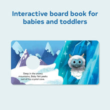 Load image into Gallery viewer, Baby Yeti: Finger Puppet Book