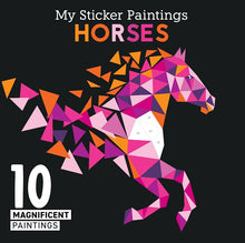 Load image into Gallery viewer, My Sticker Paintings: Horses - Children's Activity Book