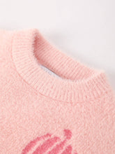 Load image into Gallery viewer, Rylee Faith Pumpkin Pink Pullover