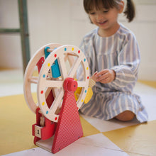 Load image into Gallery viewer, Wooden Ferris Wheel Carnival Play Set