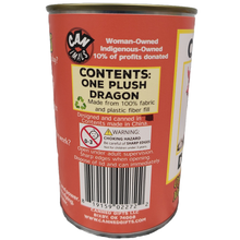 Load image into Gallery viewer, Canned Dragon | Stuffed Animal Plush w/Jokes | Unique Gift: Pop Top Lid