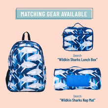 Load image into Gallery viewer, Sharks Backpack - 15 Inch
