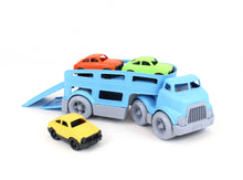 Load image into Gallery viewer, Green Toys Car Carrier w/ 3 Mini Cars