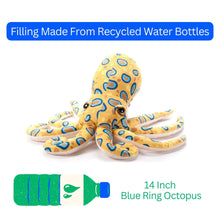 Load image into Gallery viewer, The Petting Zoo 14" (35cm) Blue Ring Octopus