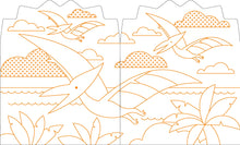 Load image into Gallery viewer, Coloring Book With Stickers: Dinosaurs