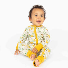 Load image into Gallery viewer, Emerson Honey Bees Bamboo Zippy Pajamas
