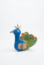 Load image into Gallery viewer, Peacock Finger Puppet