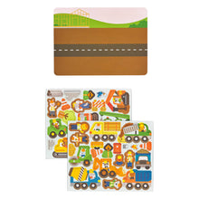 Load image into Gallery viewer, Construction Site Magnetic Play Scene