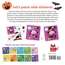 Load image into Gallery viewer, First Fun Sticker Painting: Halloween - 12 Paintings!