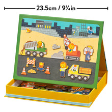 Load image into Gallery viewer, Construction Site Magnetic Play Scene