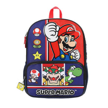 Load image into Gallery viewer, Super Mario Game Favorites 16” Backpack For School And Travel