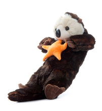 Load image into Gallery viewer, The Petting Zoo 18" (48cm) Sea Otter & Starfish