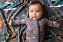 Load image into Gallery viewer, Ellie Sue Guardians Zipper Romper