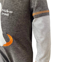Load image into Gallery viewer, Ghost Dog Trick or Treat Romper