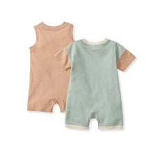 Load image into Gallery viewer, Basic Stripe Baby Boy Romper