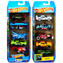Load image into Gallery viewer, Hot Wheels 5 Car Gift Pack