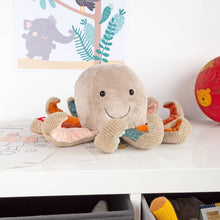 Load image into Gallery viewer, Patchwork Octopus Plush Toy