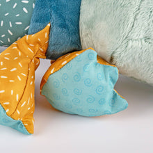 Load image into Gallery viewer, SigiKid Patchwork Crocodile Plush Toy