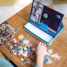 Load image into Gallery viewer, Outer Space Magnetic Play Scene