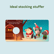 Load image into Gallery viewer, Christmas Mouse: Finger Puppet Book