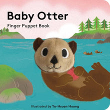 Load image into Gallery viewer, Baby Otter: Finger Puppet Book