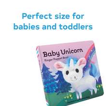 Load image into Gallery viewer, Baby Unicorn: Finger Puppet Book