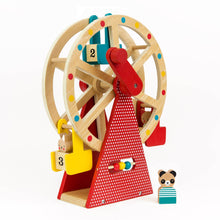 Load image into Gallery viewer, Wooden Ferris Wheel Carnival Play Set