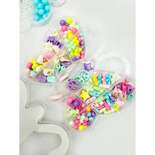 Load image into Gallery viewer, Butterfly and Shell DIY Bracelet Making Mix Beads Set: MIX COLOR / ONE(12)