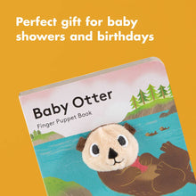 Load image into Gallery viewer, Baby Otter: Finger Puppet Book