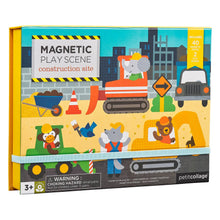 Load image into Gallery viewer, Construction Site Magnetic Play Scene