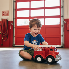 Load image into Gallery viewer, Green Toys Fire Truck - Red