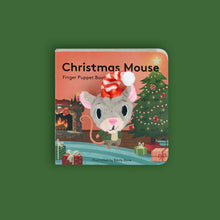 Load image into Gallery viewer, Christmas Mouse: Finger Puppet Book