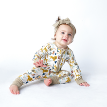 Load image into Gallery viewer, Emerson Animals Bamboo Baby Pajamas
