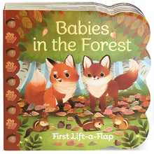 Load image into Gallery viewer, Babies in the Forest Lift-a-Flap Board Book