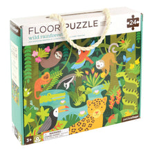 Load image into Gallery viewer, Wild Rainforest 24-Piece Floor Puzzle