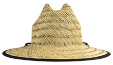 Load image into Gallery viewer, Kids Sun Hat Barney Patrol - Surf. Snow. Skate: Natural Straw / 1-3Yr