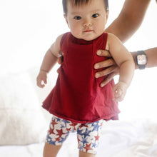 Load image into Gallery viewer, Burt's Bees American Stars Tunic & Shorts Set