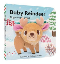 Load image into Gallery viewer, Baby Reindeer: Finger Puppet Book