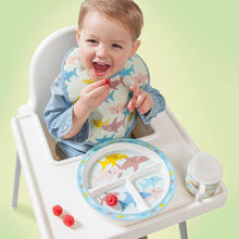 Load image into Gallery viewer, Divided Suction Plate | Smiley Shark