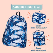 Load image into Gallery viewer, Sharks Backpack - 15 Inch