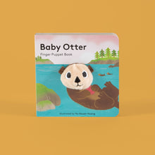 Load image into Gallery viewer, Baby Otter: Finger Puppet Book