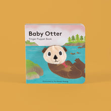 Load image into Gallery viewer, Baby Otter: Finger Puppet Book