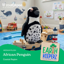 Load image into Gallery viewer, Zoology Earth Keeperz ABF Penguin 12" Recycled Plush