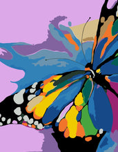 Load image into Gallery viewer, Artwille DIY Paint by Numbers - Bright Butterfly, level 1