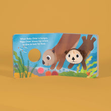 Load image into Gallery viewer, Baby Otter: Finger Puppet Book