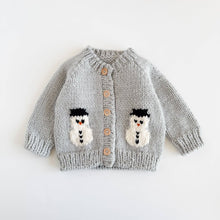 Load image into Gallery viewer, Figgy FriendsSnowman Knit Sweater