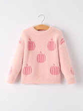 Load image into Gallery viewer, Rylee Faith Pumpkin Pink Pullover